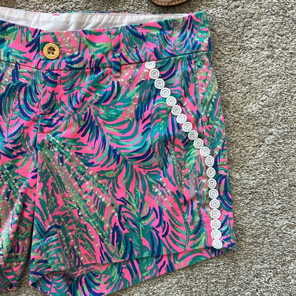 Lilly Pulitzer The Callahan Short Pink Sunset Coco Breeze - Picture 3 of 6